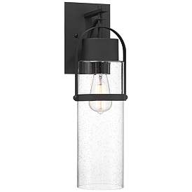 Image2 of Possini Euro Caramela 20" High Black Wall Sconce