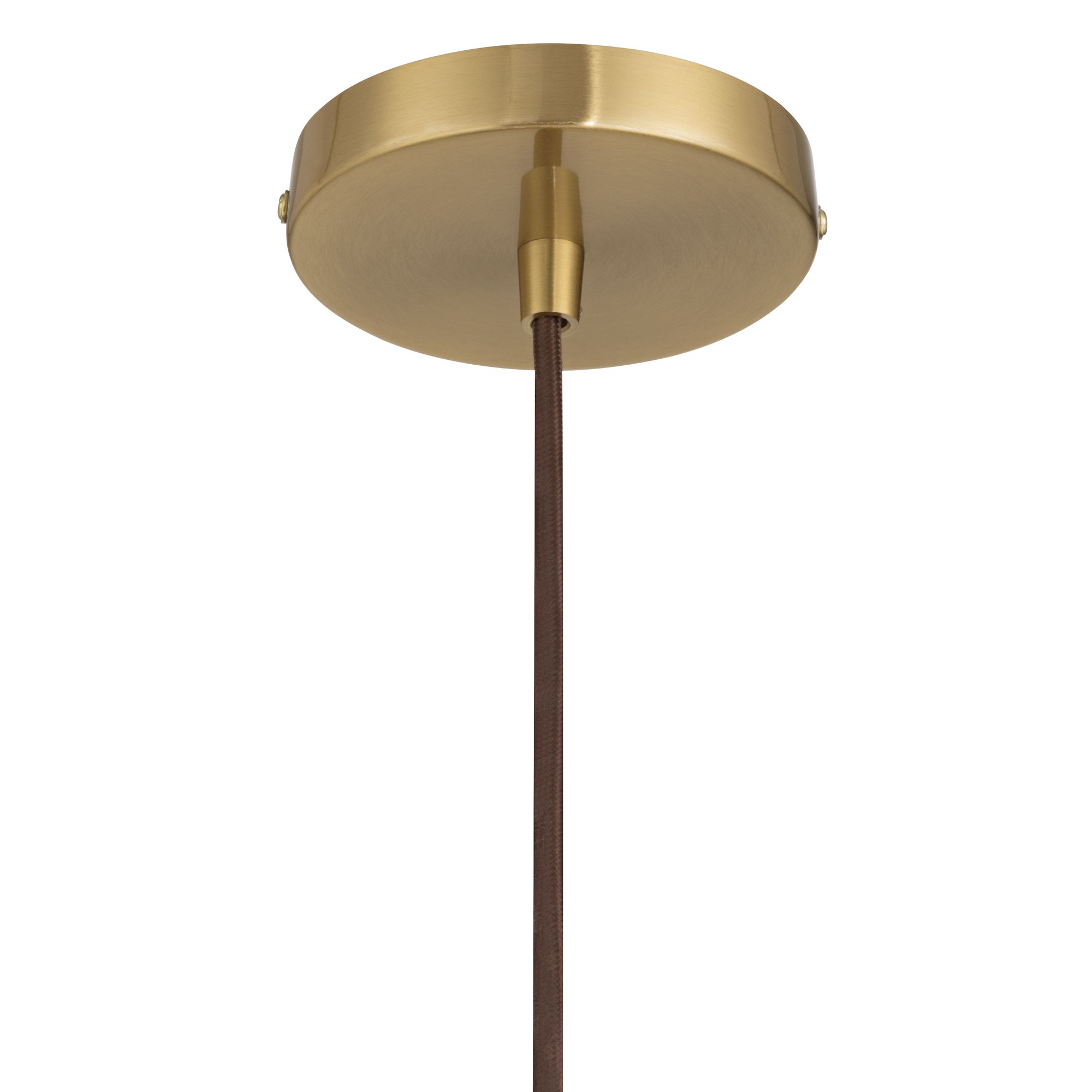Possini Euro Carasco 7 1/4" Wide Wood and Gold Mini Pendant Light Image 5