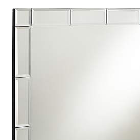 Image3 of Possini Euro Cari 23 1/2" x 35 1/2" Tile Edge Mirror more views