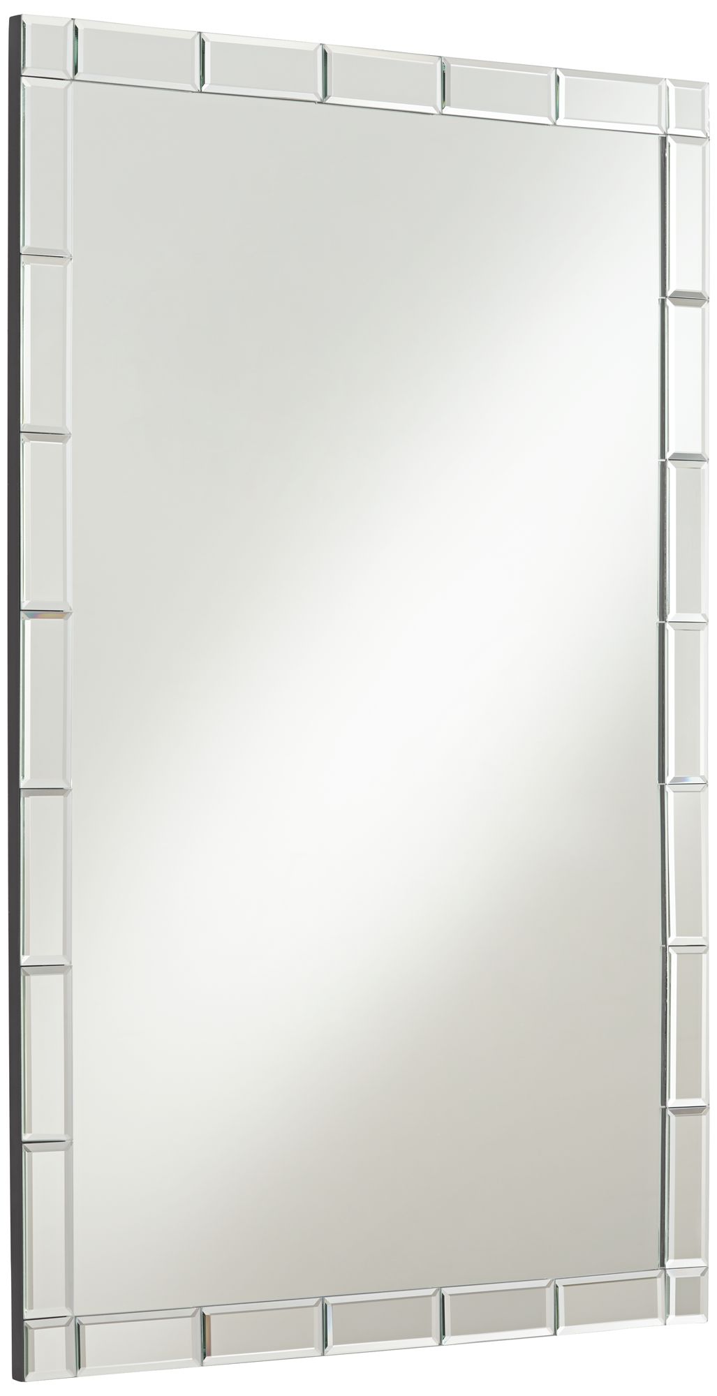 Image 5 Possini Euro Cari 23 1/2" x 35 1/2" Tile Edge Mirror more views