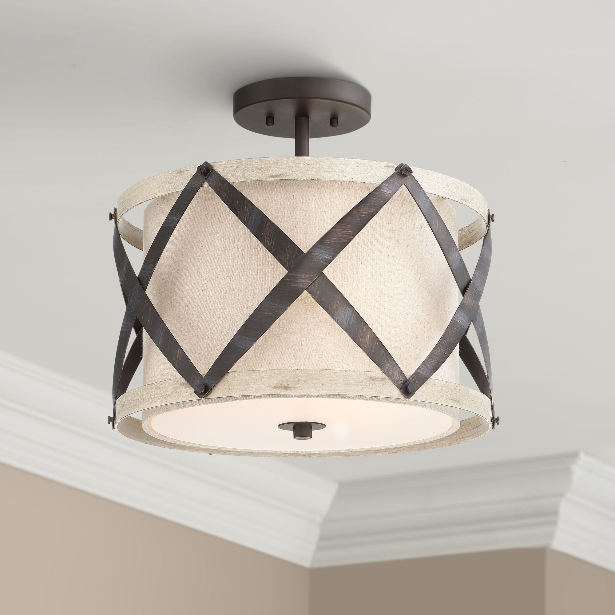 possini flush mount ceiling light