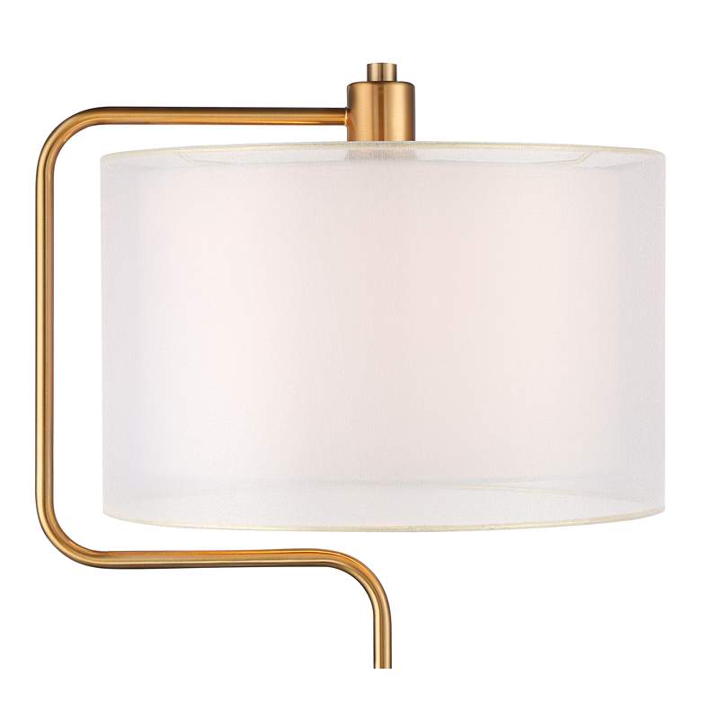 Image 6 Possini Euro Carlyle 30 1/2" High USB and Outlet Modern Desk Lamp more views