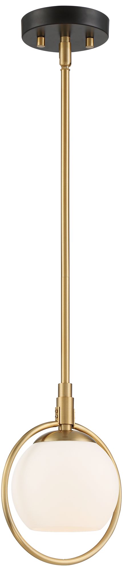 Watch A Video About the Possini Euro Carlyn Gold and Glass Orb Mini Pendant Light