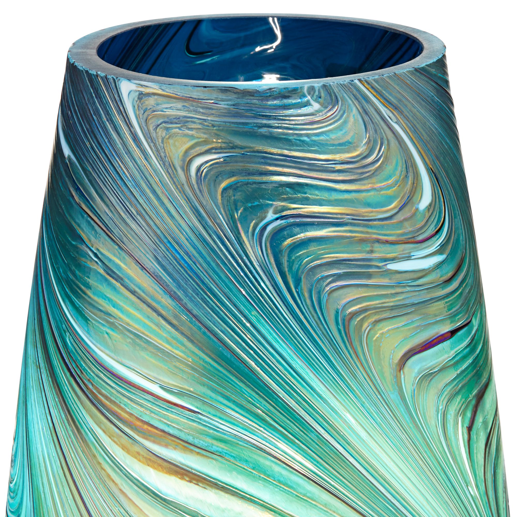 Image 3 Possini Euro Carmen 12.5" High Art Glass Accent Lamps Set of 2 more views