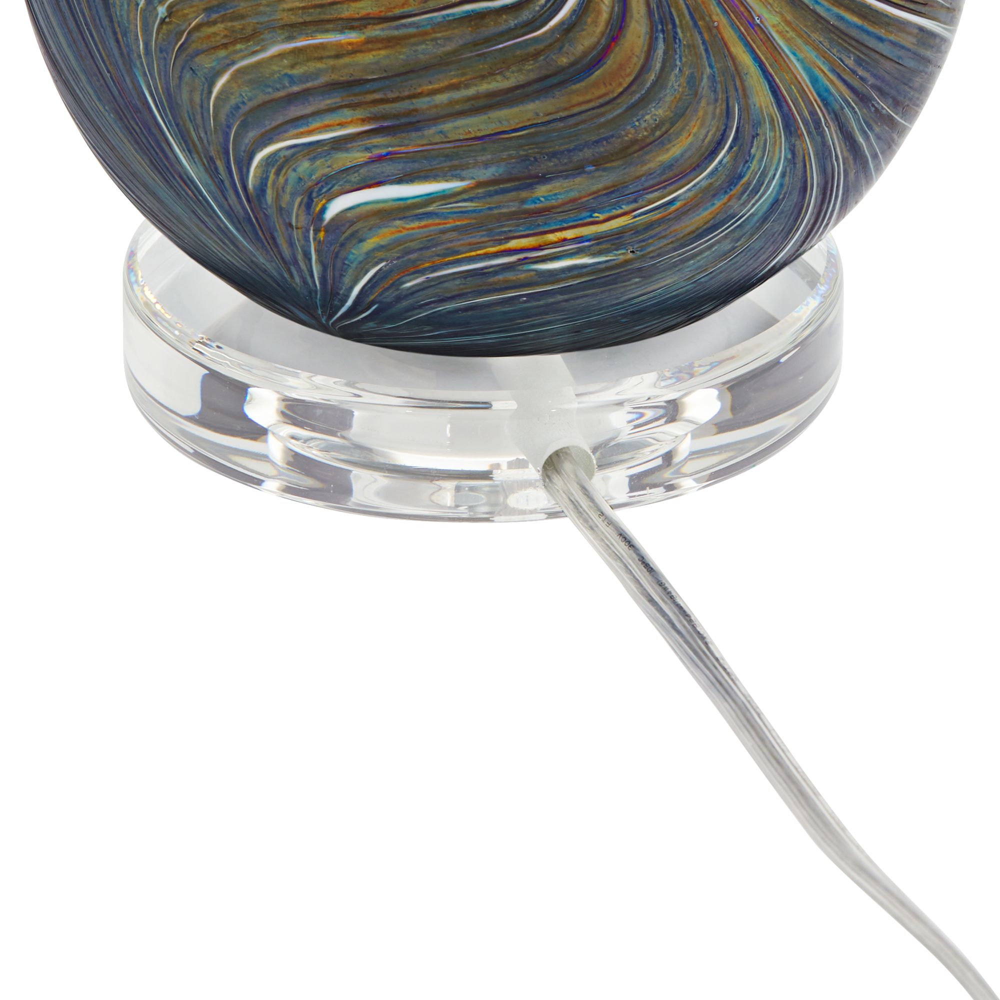 Image 5 Possini Euro Carmen 12.5" High Art Glass Accent Lamps Set of 2 more views