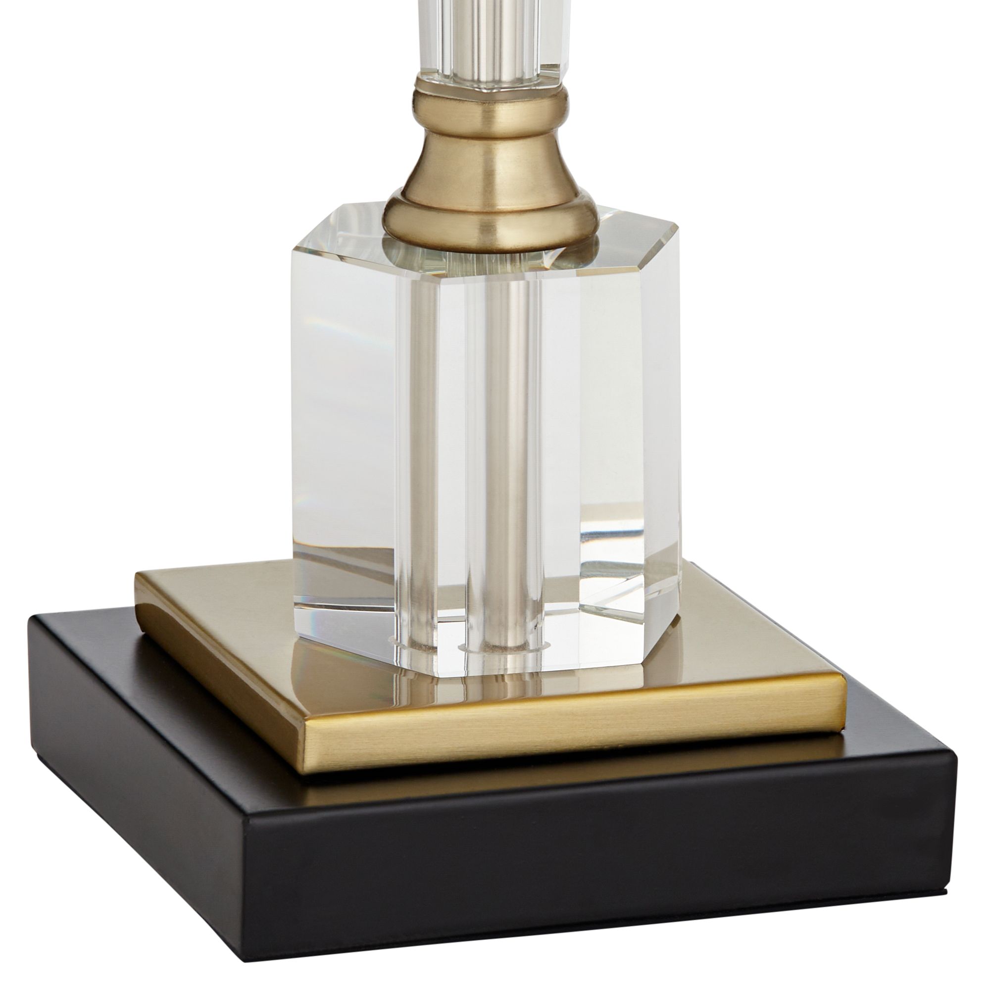 Image 6 Possini Euro Carrillo 38 1/2" Crystal Table Lamp Set of 2 more views