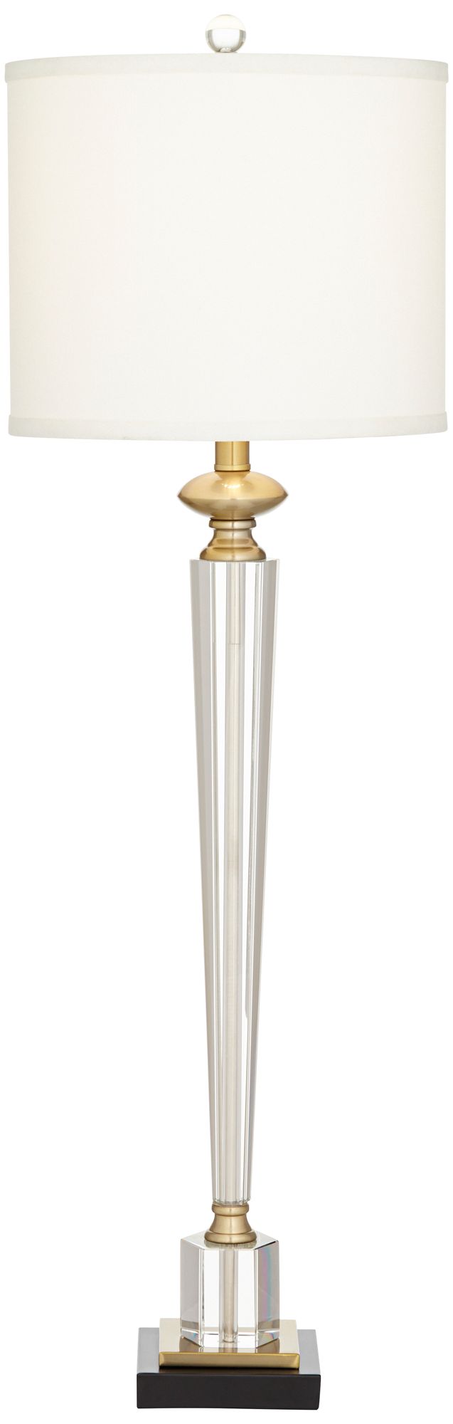 Possini Euro Carrillo 38 1/2" Crystal Table Lamp Set of 2