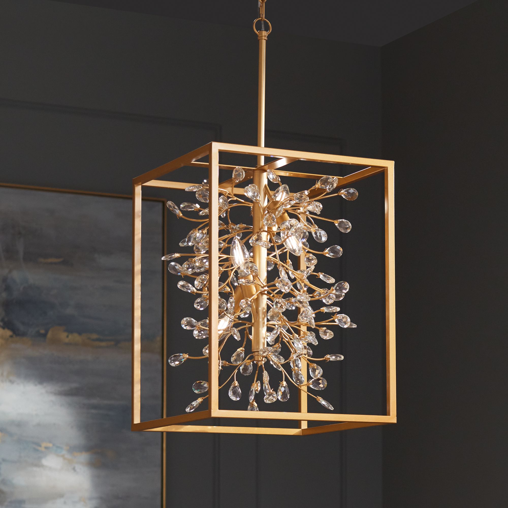 Lamps plus rectangular deals chandelier