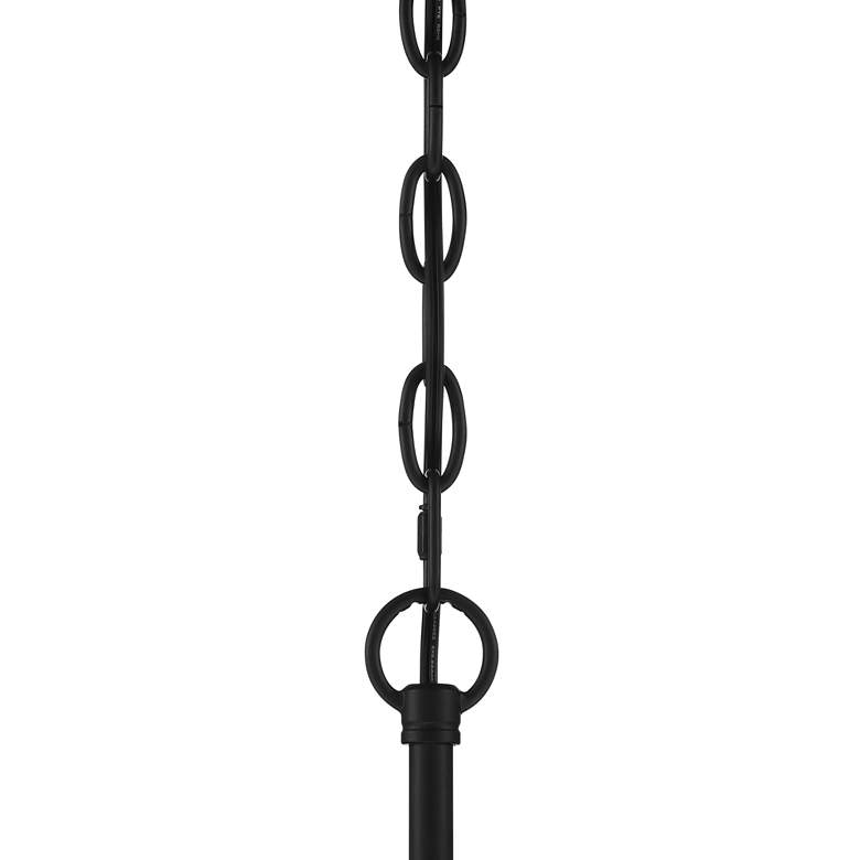 Image 5 Possini Euro Carrine 15 1/4" Wide Black and Gold 4-Light Pendant Light more views