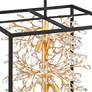 5_Possini Euro Carrine 20" Wide Modern Black and Gold 6-Light Pendant more views