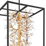 6_Possini Euro Carrine 20" Wide Modern Black and Gold 6-Light Pendant more views