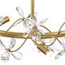 Watch A Video About the Possini Euro Carrine Gold and Flower Crystal Pendant