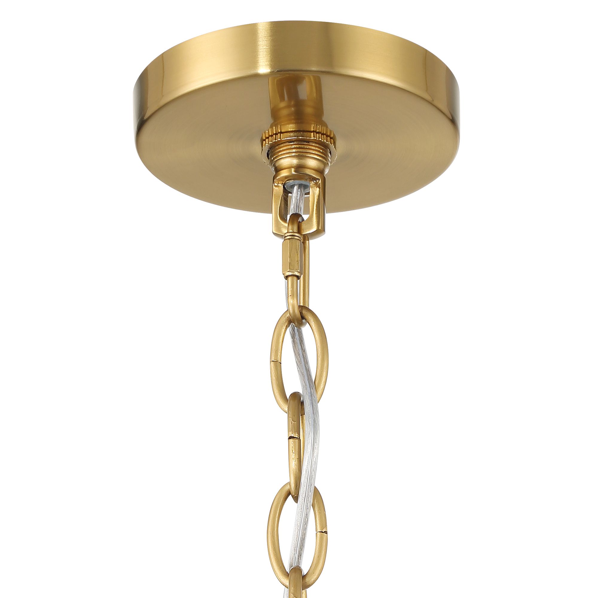 Watch A Video About the Possini Euro Carrine Gold and Flower Crystal Pendant