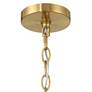 Watch A Video About the Possini Euro Carrine Gold and Flower Crystal Pendant