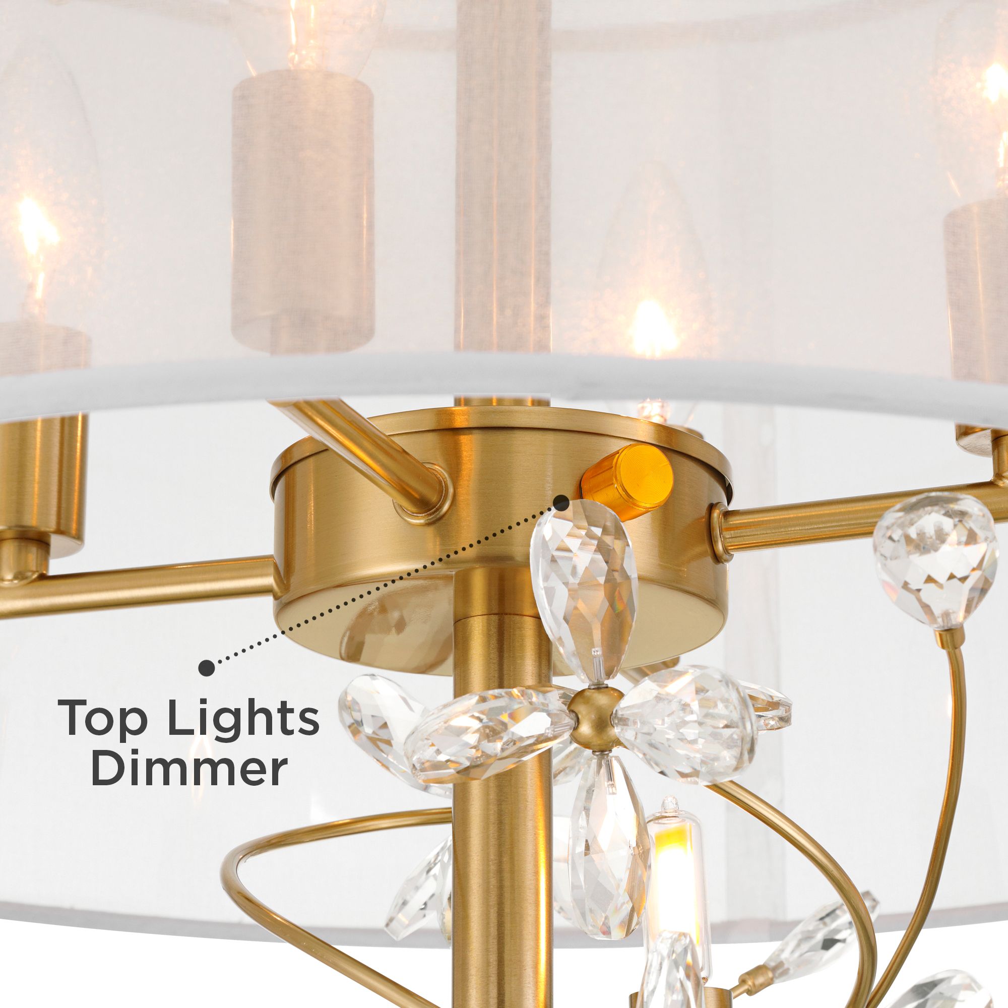 Watch A Video About the Possini Euro Vivant Crystal Spray 8 Light Soft Gold Floor Lamp