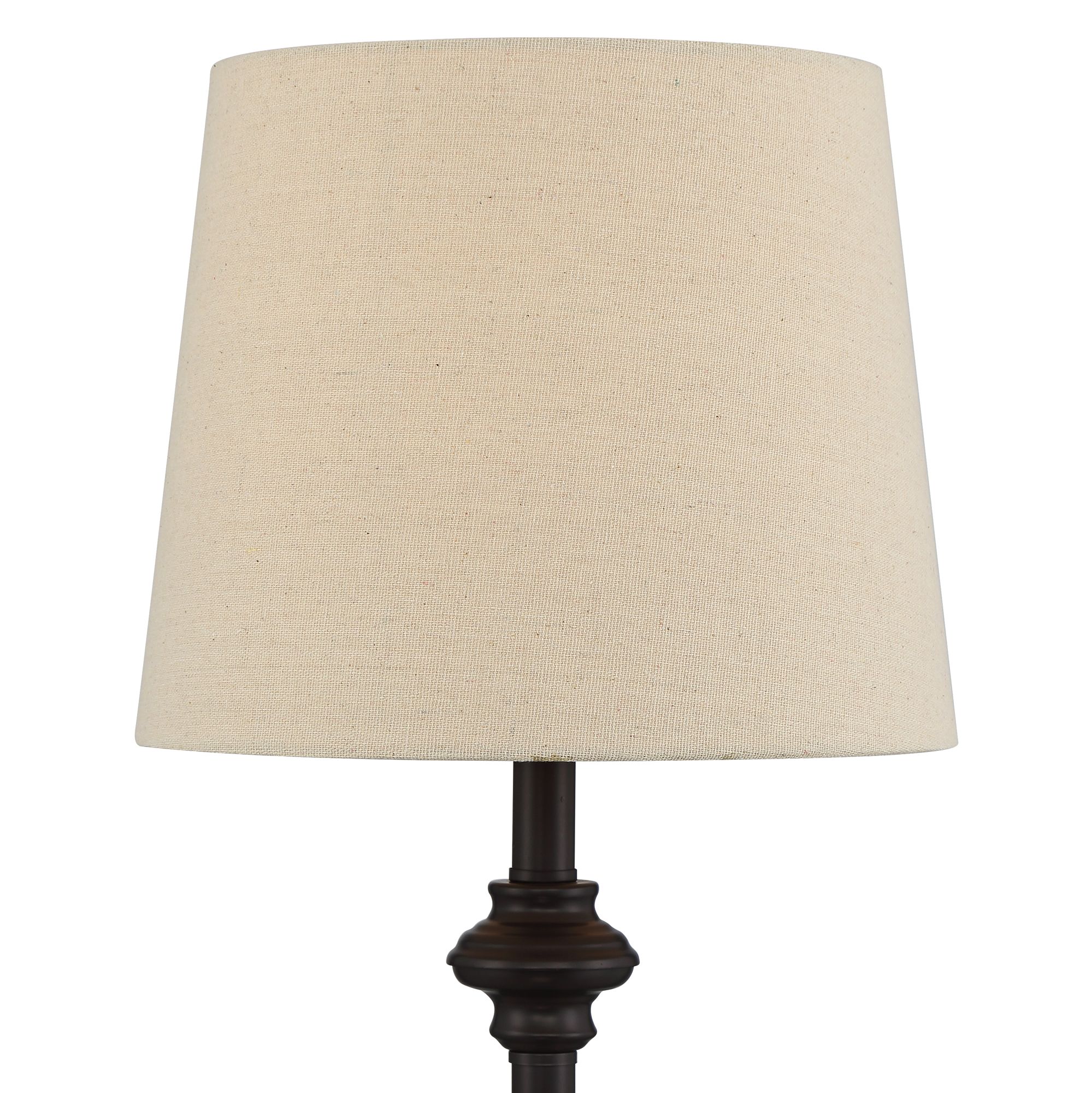 Possini Euro Carter Bronze Floor and Table Lamps Set of 3