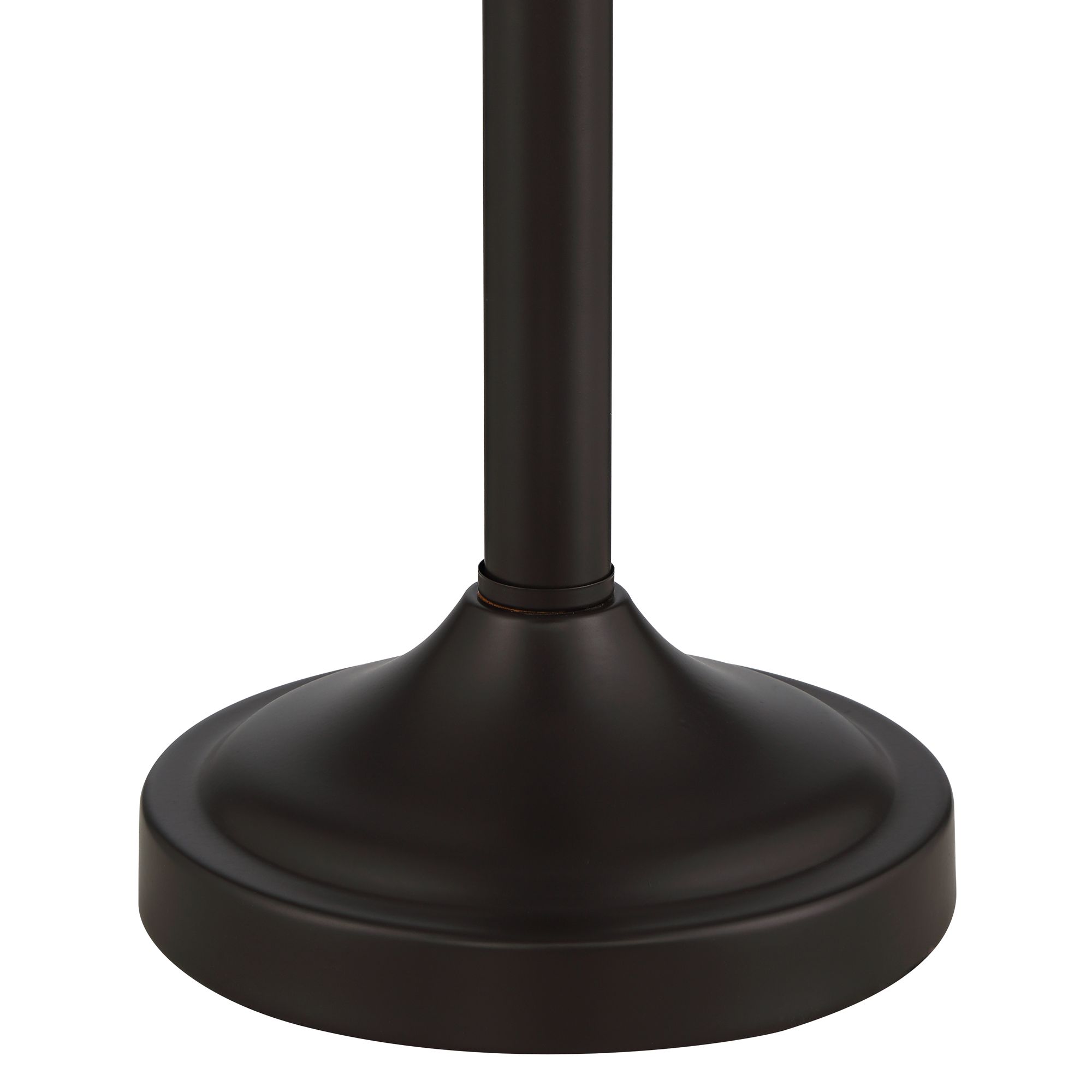 Possini Euro Carter Bronze Floor and Table Lamps Set of 3