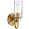 Possini Euro Casa 12" High Antique Brass Star Wall Sconce