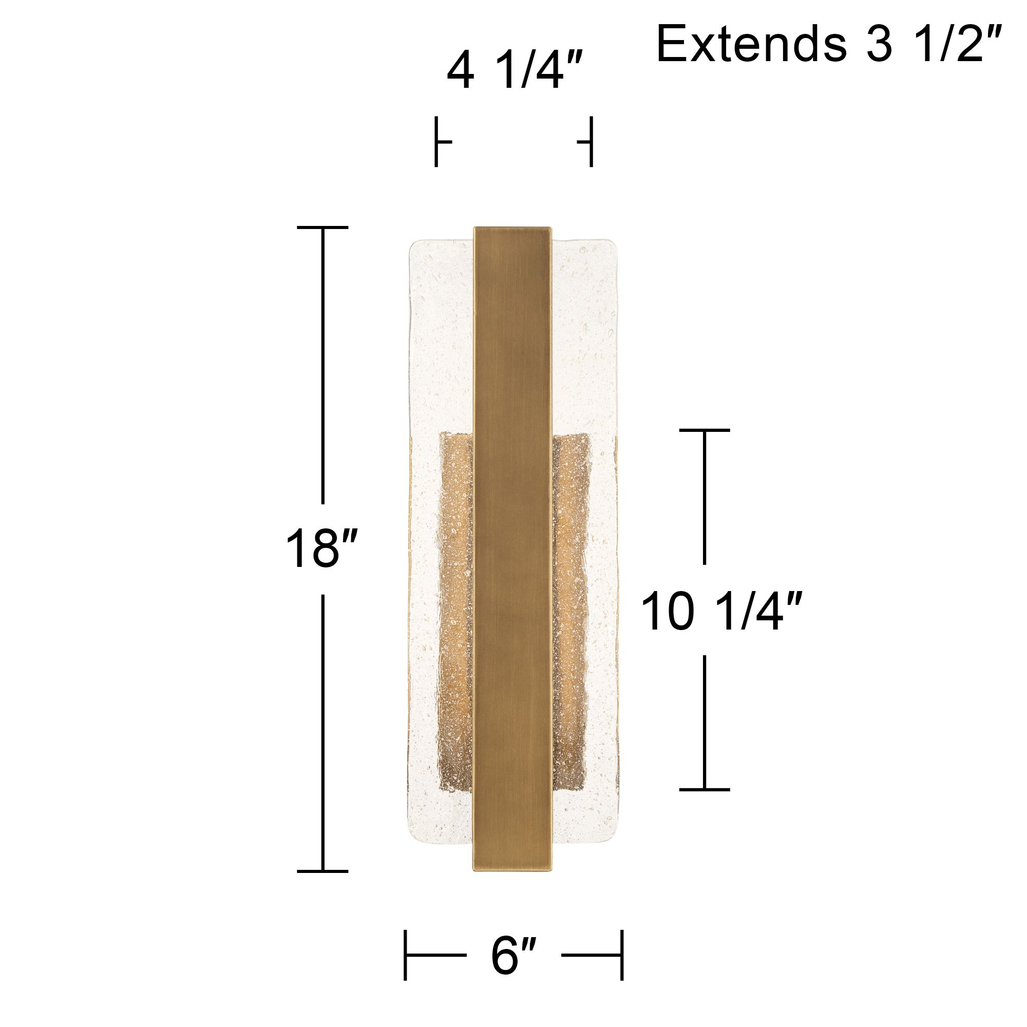 Watch A Video About the Possini Euro Cascadia Brass Piastra Glass LED Outdoor Wall Light