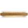 Possini Euro Cascadia 23 1/2" Wide Brass and Glass LED Bath Light