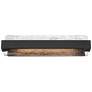6_Possini Euro Cascadia 23 3/4" High Black Piastra Glass LED Bath Light more views