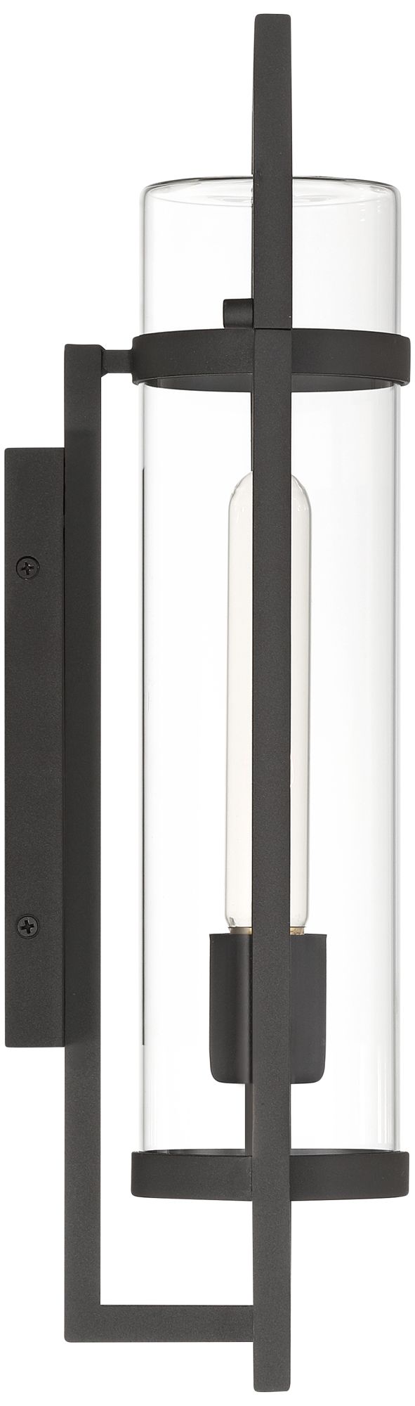 Possini Euro Castello 18"H Black Marine Outdoor Wall Light Set of 2