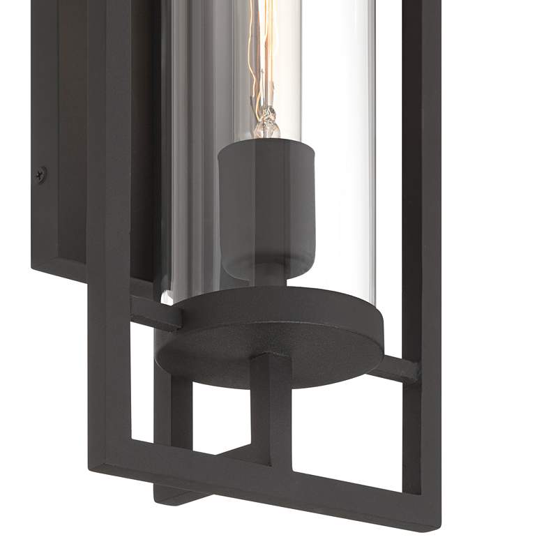 Image 5 Possini Euro Castello 18"H Sand Black Marine Grade Outdoor Wall Light more views