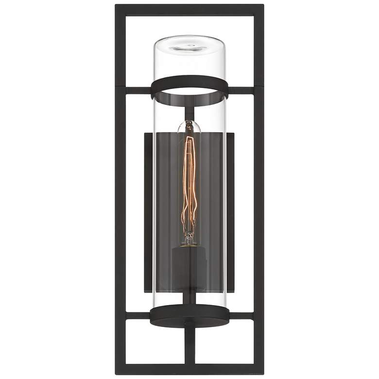 Image 6 Possini Euro Castello 18"H Sand Black Marine Grade Outdoor Wall Light more views