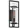 Possini Euro Castello 18"H Sand Black Wall Sconce