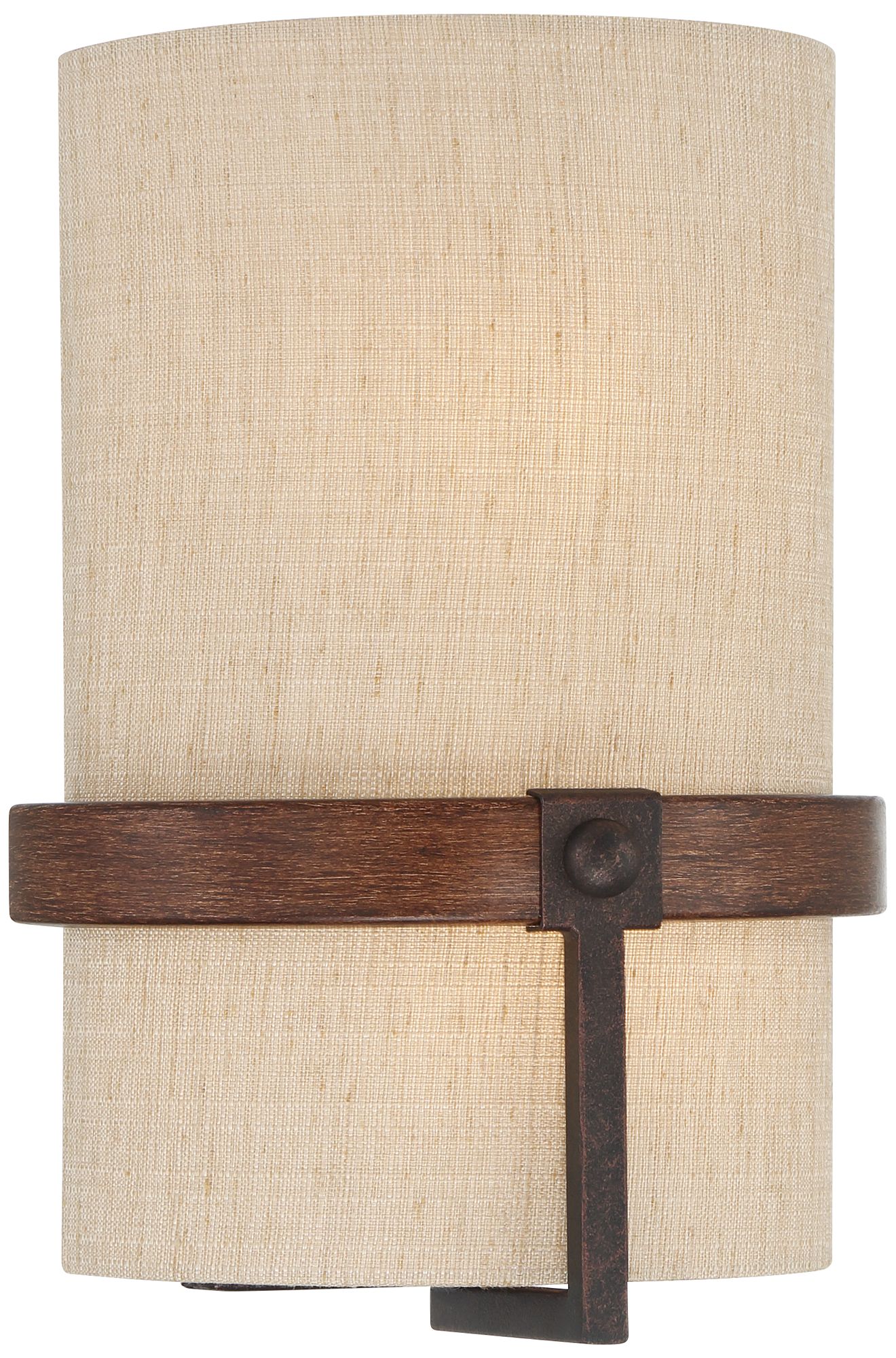 Image 5 Possini Euro Castille 10 1/2" Bronze Rustic Modern 2-Light Wall Sconce more views