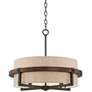 Watch A Video About the Possini Euro Castille Bronze Rustic Modern Pendant Light