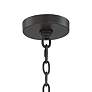 Thumbnail4 of Possini Euro Castille 22" Wide Bronze Rustic Modern Pendant Light more views