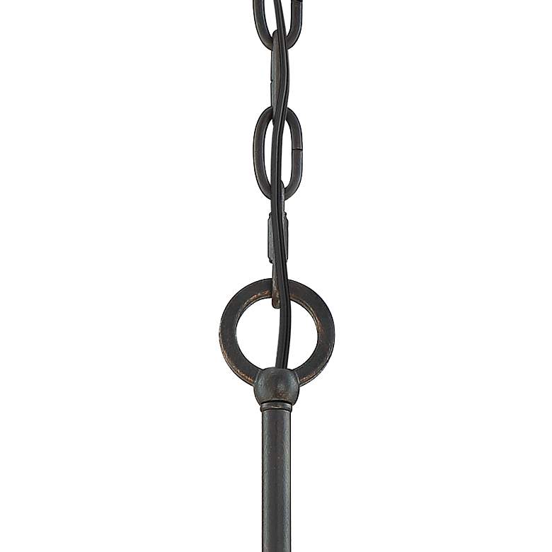 Image 5 Possini Euro Castille 22" Wide Bronze Rustic Modern Pendant Light more views