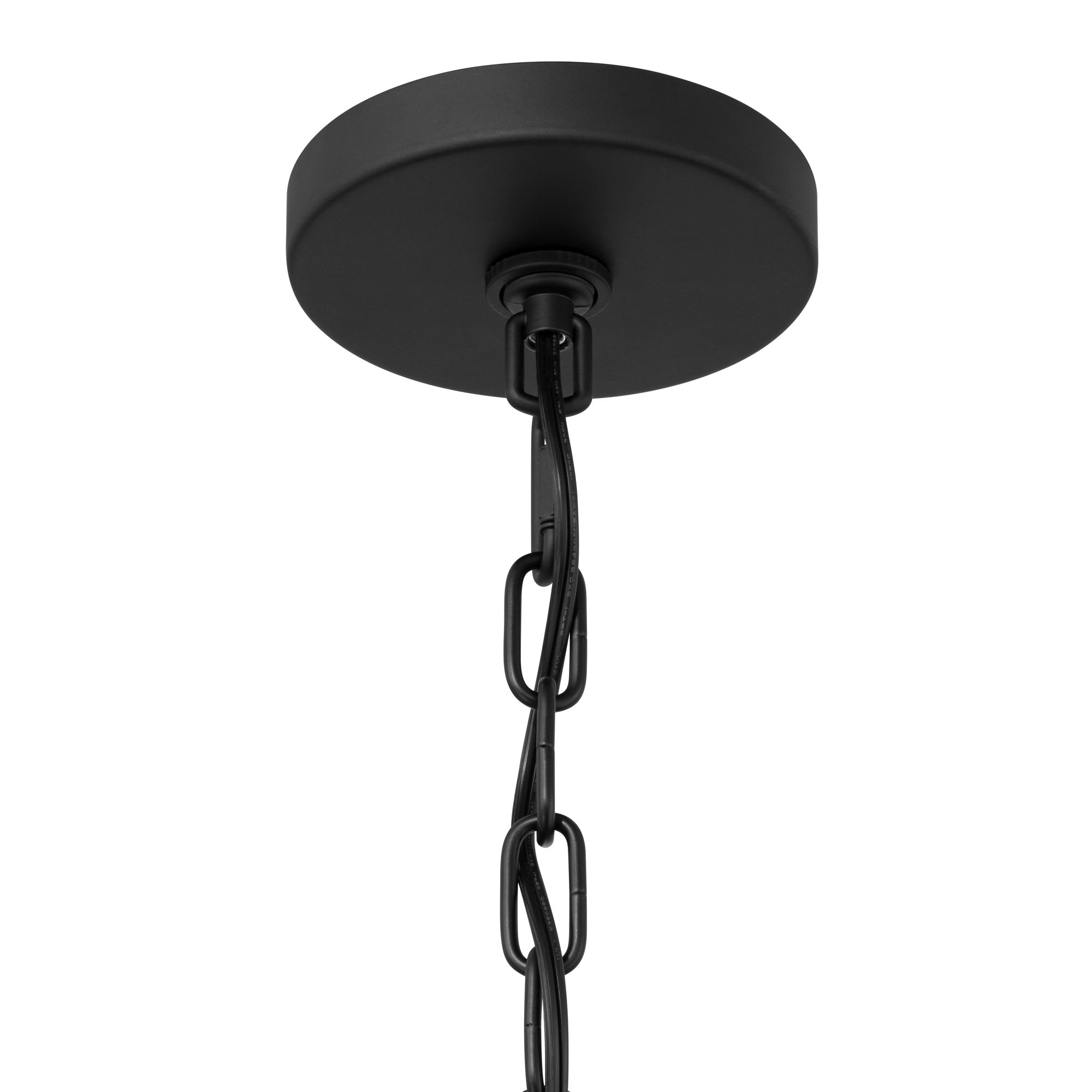 Image 6 Possini Euro Catherine 8 1/2"W Black Twist Glass Mini Pendant Light more views