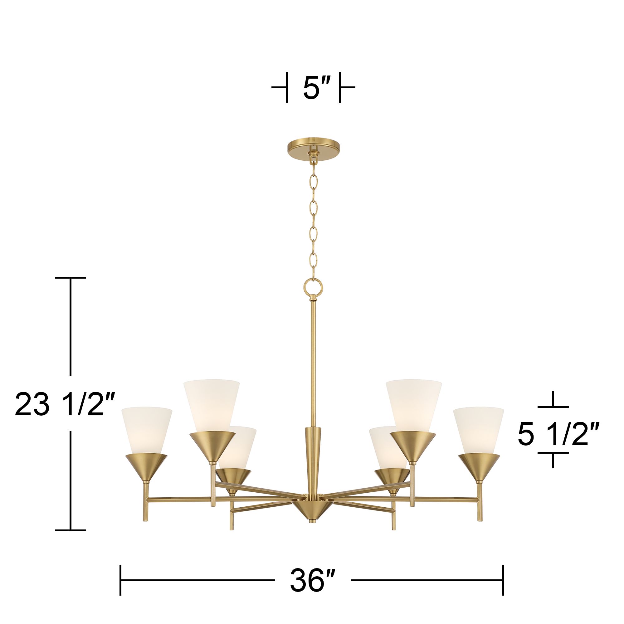 Watch A Video About the Possini Euro Caulfield Gold 6 Light Chandelier