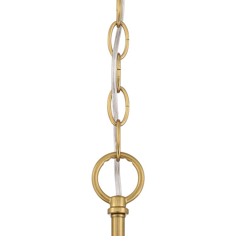 Image 5 Possini Euro Caulfield 36" Wide Gold 6-Light Chandelier more views