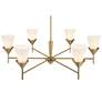 Watch A Video About the Possini Euro Caulfield Gold 6 Light Chandelier