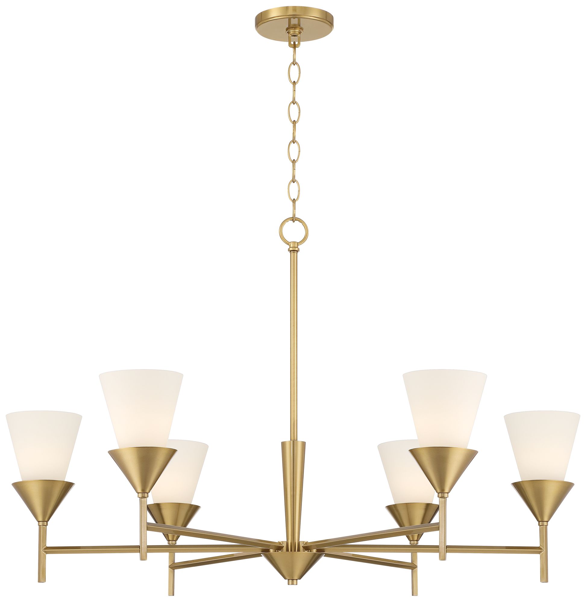Watch A Video About the Possini Euro Caulfield Gold 6 Light Chandelier