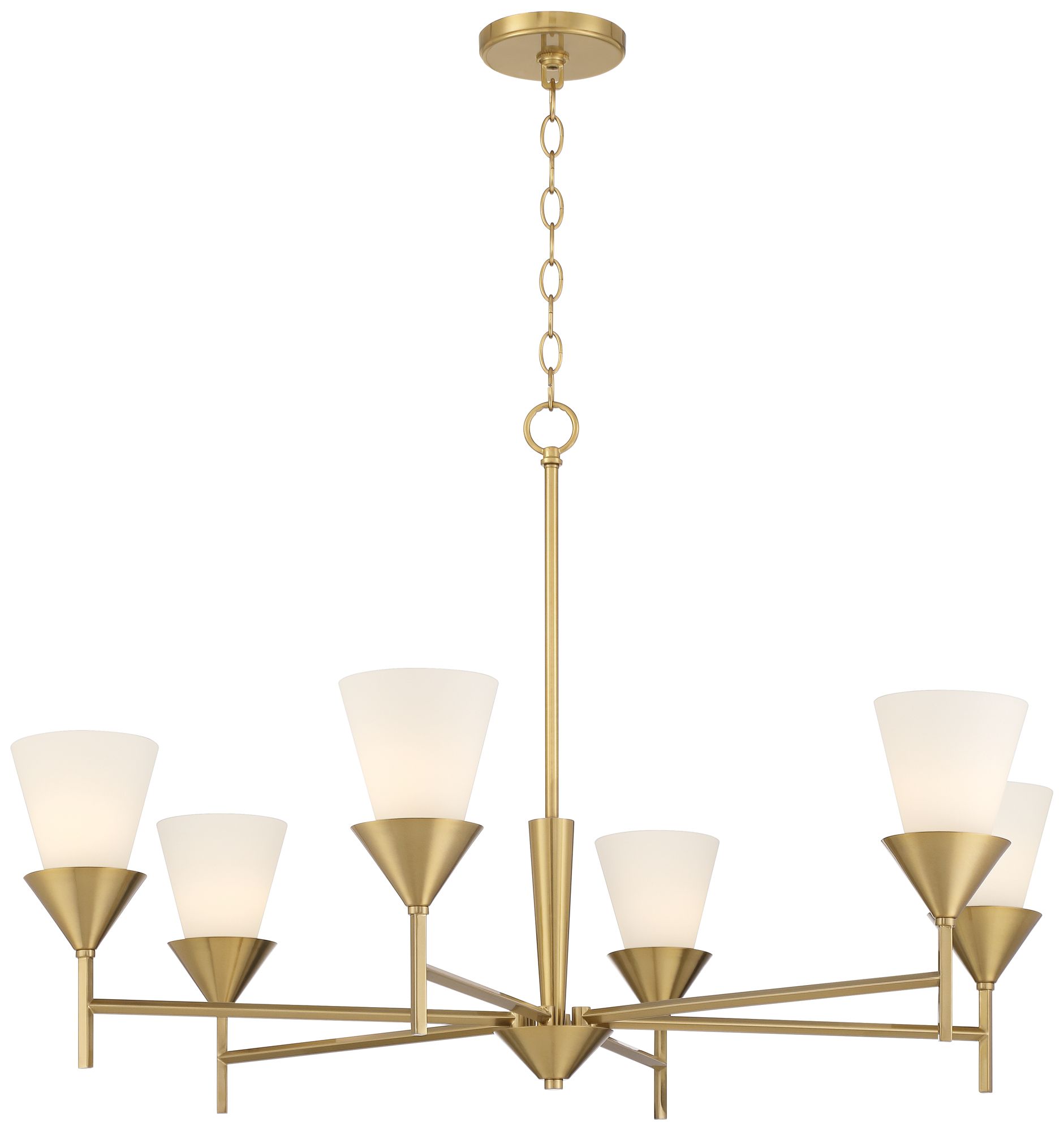 Watch A Video About the Possini Euro Caulfield Gold 6 Light Chandelier