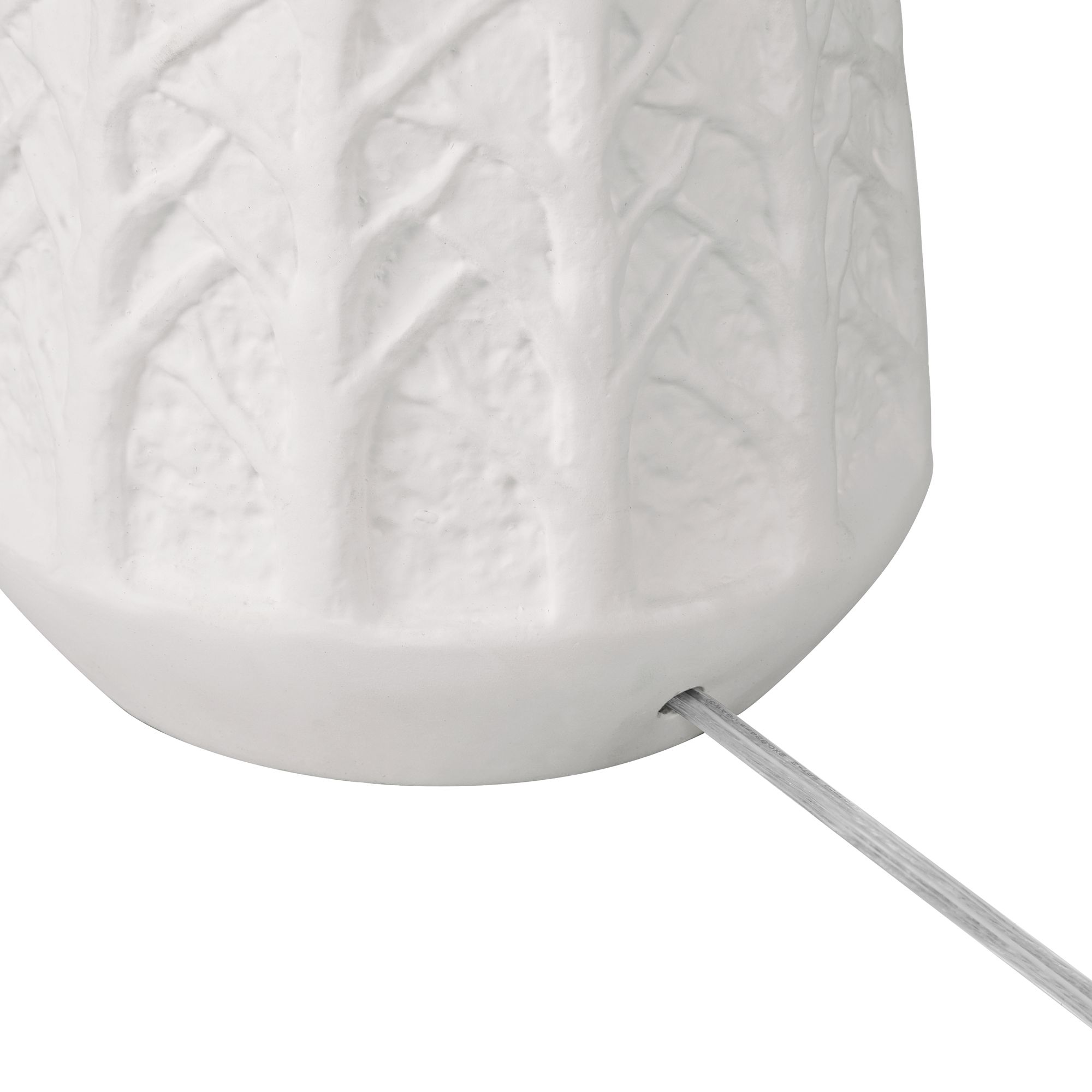 Watch A Video About the Possini Euro Cayon Pleated Shade Modern White Table Lamp