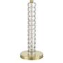 7_Possini Euro Cecil 31" High Modern Brass and Clear Acrylic Table Lamp more views