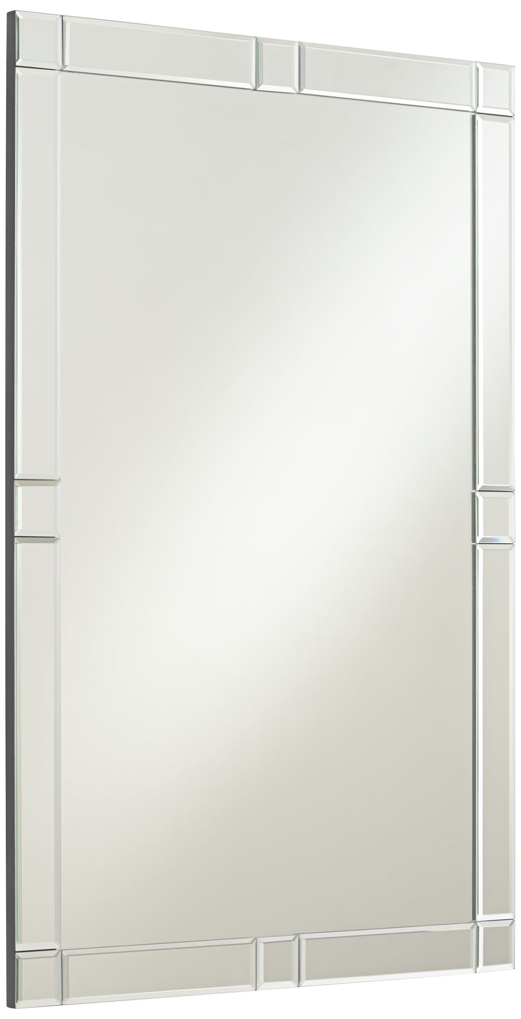 Thumbnail3 of Possini Euro Cecili 23 1/2" x 35 1/2" Tiled Wall Mirror Set of 2 more views
