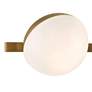 3_Possini Euro Celine 23" Wide Warm Brass 3-Light Bath Light more views