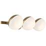 6_Possini Euro Celine 23" Wide Warm Brass 3-Light Bath Light more views