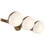 7_Possini Euro Celine 23" Wide Warm Brass 3-Light Bath Light more views