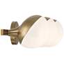 Possini Euro Celine 23" Wide Warm Brass 3-Light Bath Light