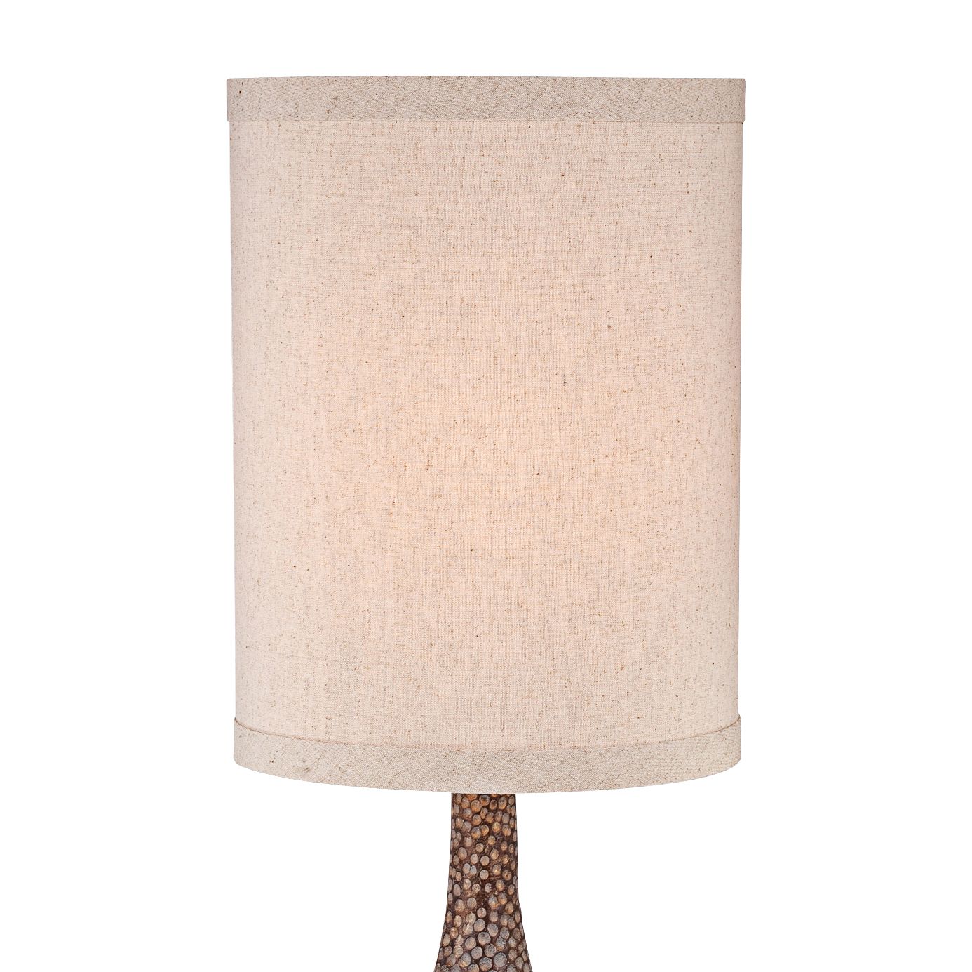 Image 4 Possini Euro Chalane 31 1/4" Hammered Bronze Lamp with USB Cord Dimmer more views