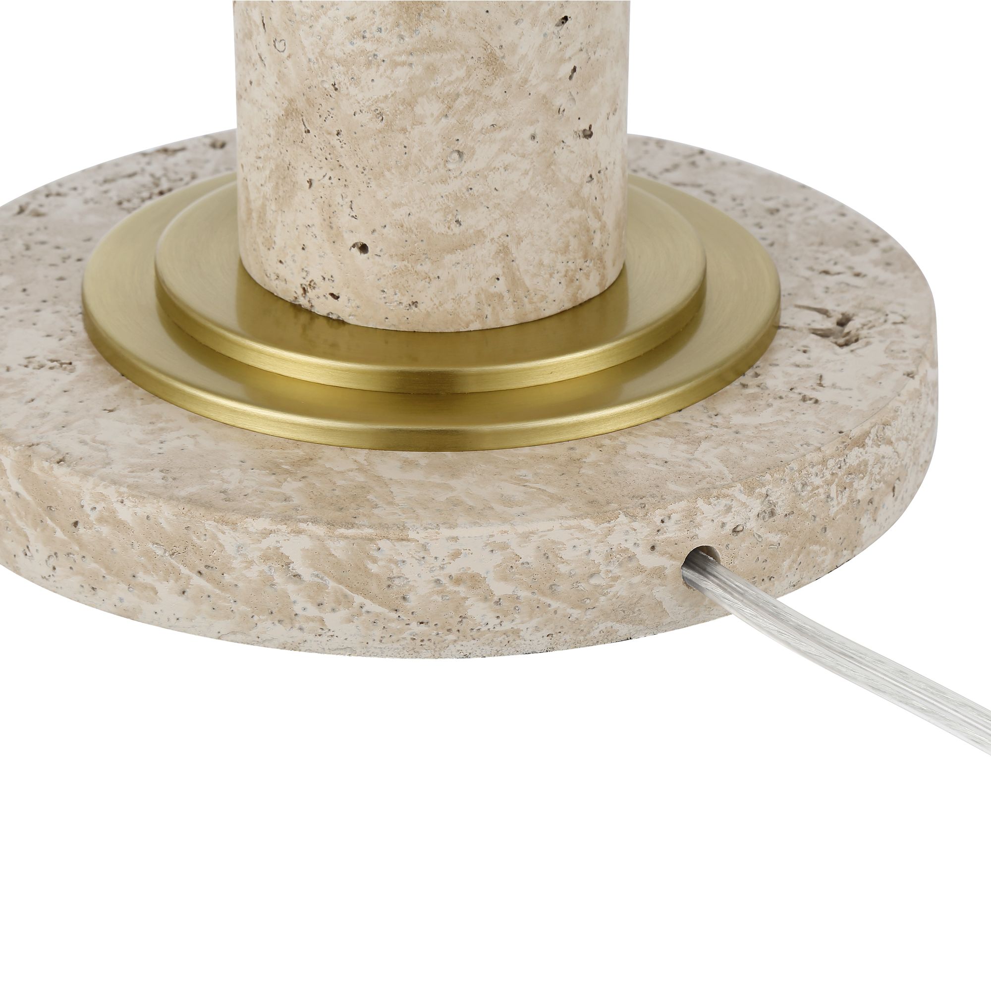 Image 6 Possini Euro Chanterelle 24 1/2" Faux Stone Dome Table Lamp Set of 2 more views