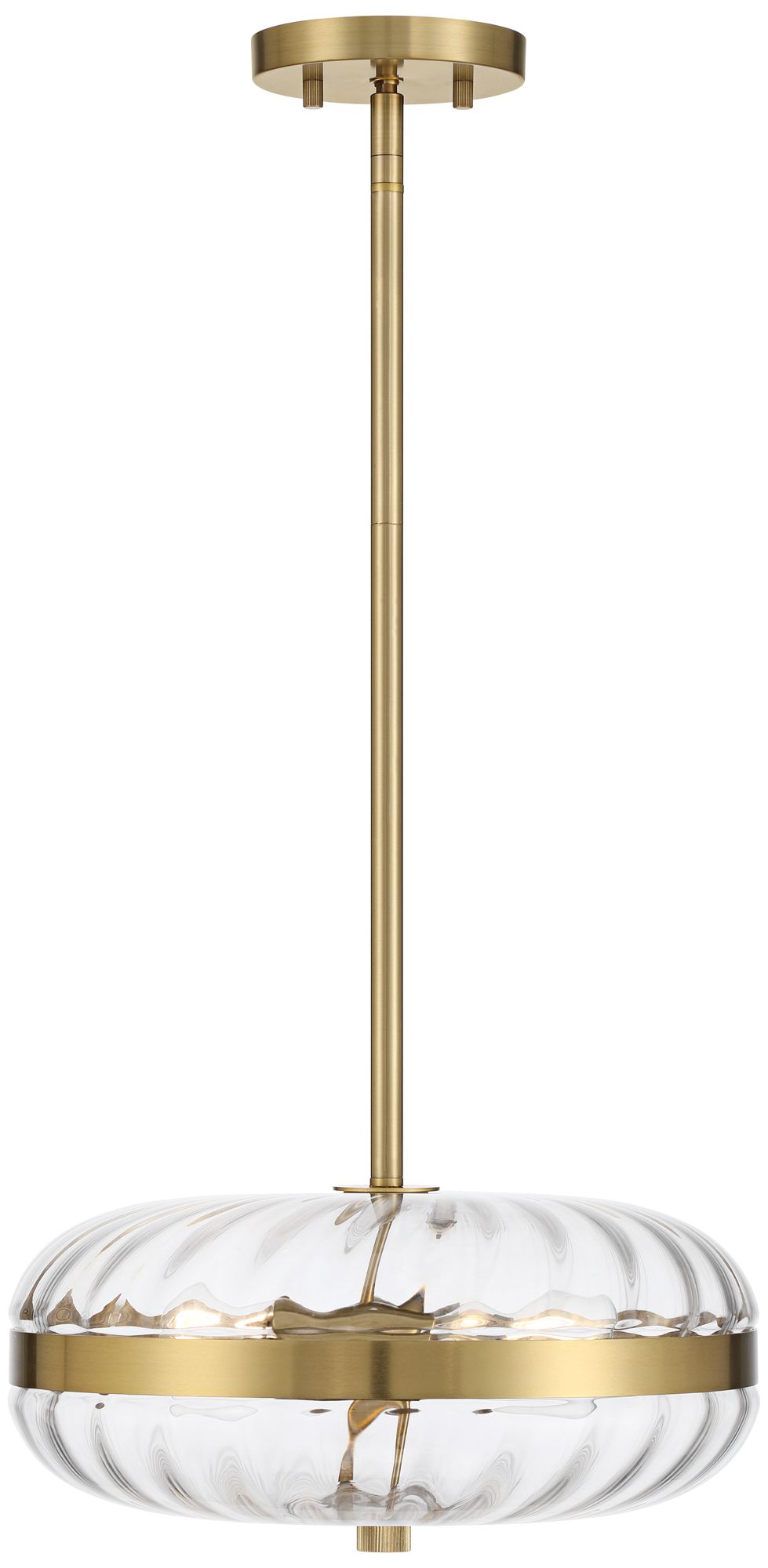 Watch A Video About the Possini Euro Chaplin Antique Brass Glass 2 Light Pendant