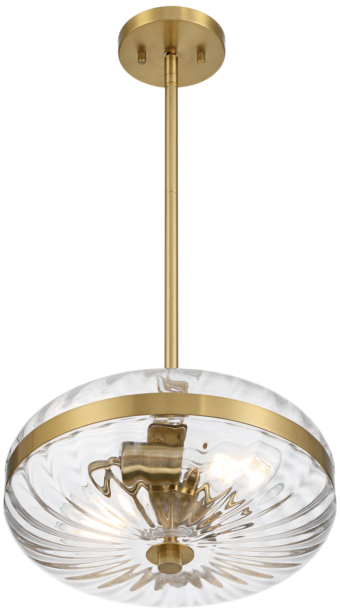 Watch A Video About the Possini Euro Chaplin Antique Brass Glass 2 Light Pendant
